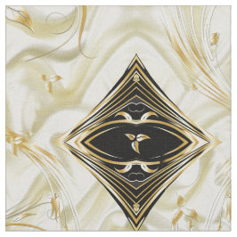 Tela Elegante Champano Silk & Gold Fabr abstracto