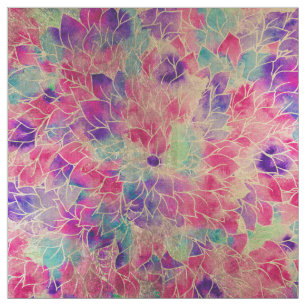 Tela Elegante color dorado verde azulado púrpura dorad