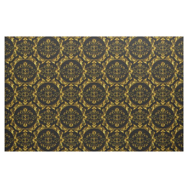 Tela elegante del damasco ("Cuarto gordo" (fat quarter))