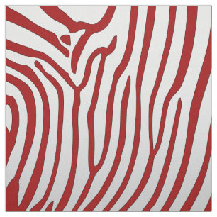 Tela elegante del estampado de zebra
