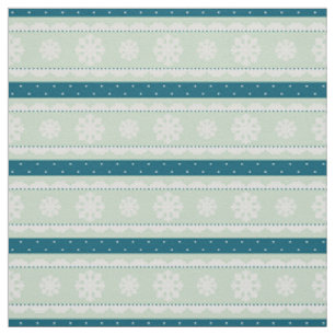 Tela Elegante diseño de copos de nieve para Navidades v