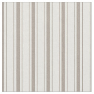 Tela Elegante estilo Rústico Beige Francés TickStripes