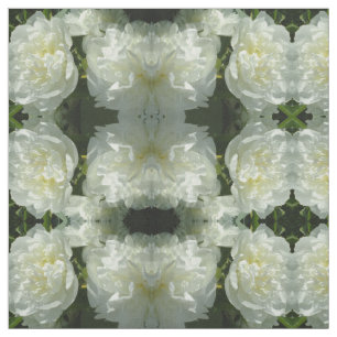 Tela Elegante foto de una joya blanca floral