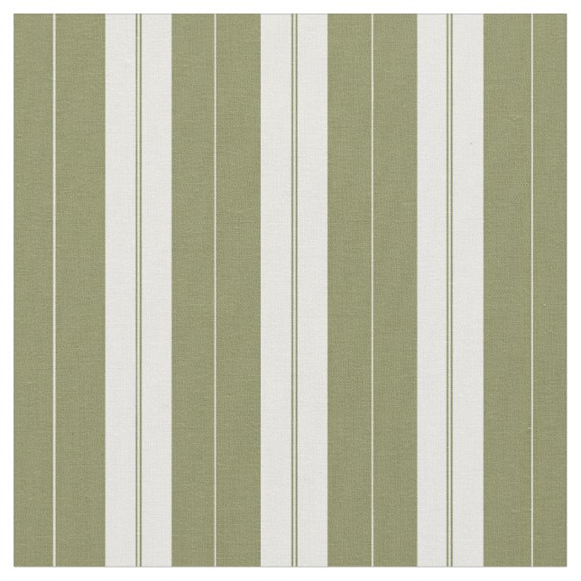 Tela Elegante franja de patada verde oliva (De cerca)
