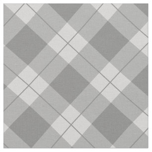 Tela Elegante Gris Plaid  