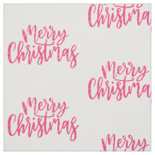 Tela Elegante guión festivo lindo rosa moro navideño