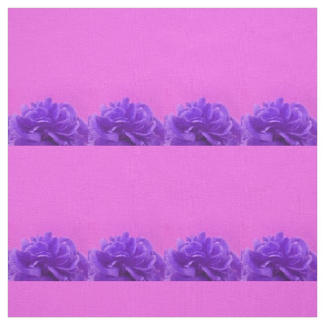 Tela Elegante Morado Floral (Retal)