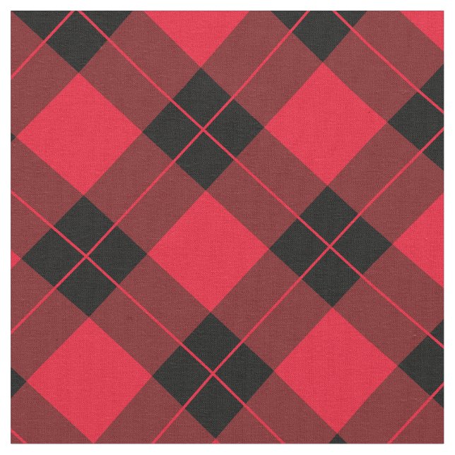 Tela Elegante rojo y negro plateado | (De cerca)