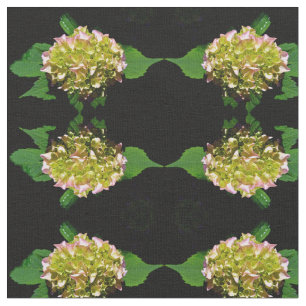 Tela Elegante rosa amarillo Hydrangea flor amarillo ros