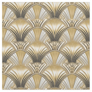 Tela Elegantes Arcos de Arte Decográfico Gold