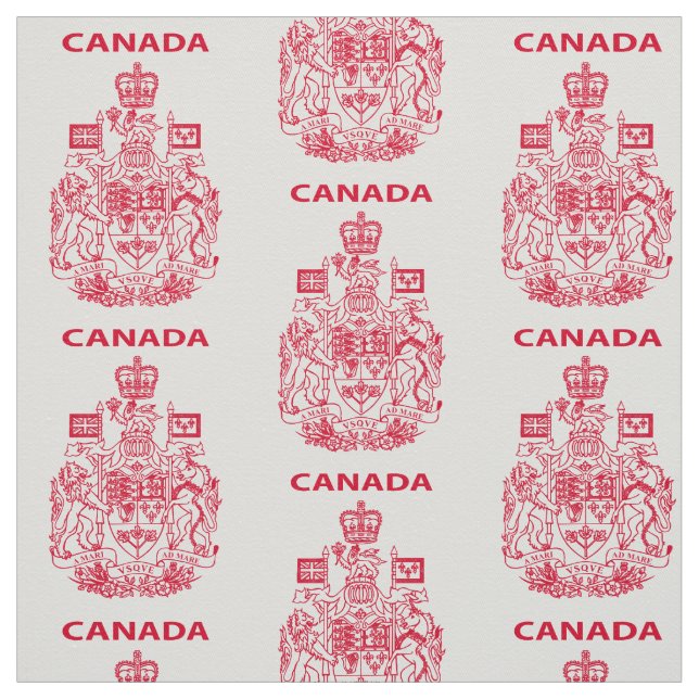 Tela Emblema nacional de Canadá (Retal)