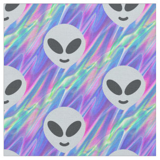 Tela emoji alienígena vaporwave