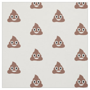 Tela Emoticón de poo Personalizable