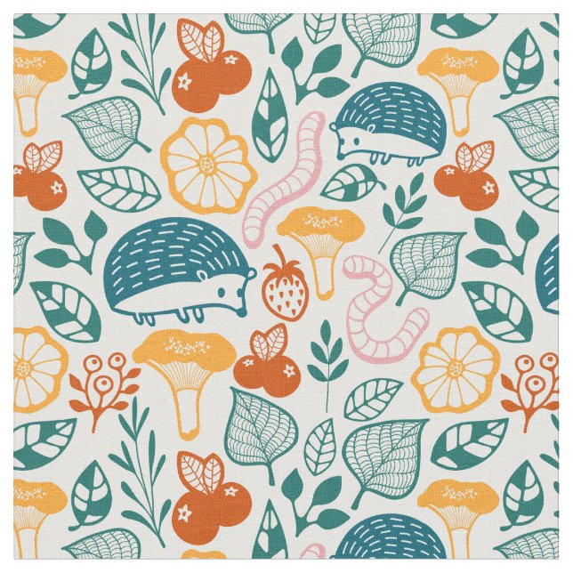 Tela En el bosque (De cerca)