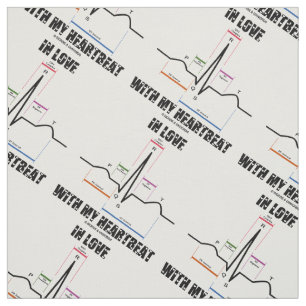 Tela Enamorado de mi electrocardiograma ECG