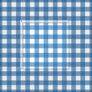 Tela Encantador Blue Gingham