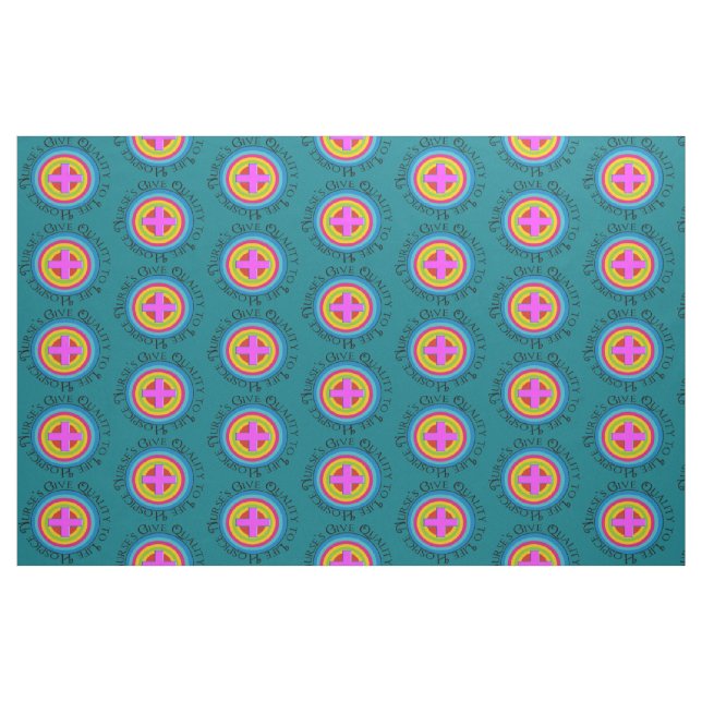 Tela Enfermero de hospicio ("Cuarto gordo" (fat quarter))