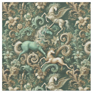 Tela Equinoccio celeste: mosaico clásico victoriano gót