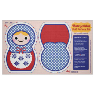 Tela Equipo del modelo de la muñeca de Matryoshka