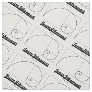 Tela Equipo Fibonacci (espiral de Fibonacci)