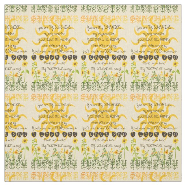 Tela Eres mi sol (Retal)