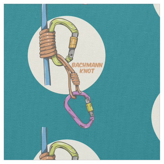 Tela Escalada en roca de Bachmann (De cerca)