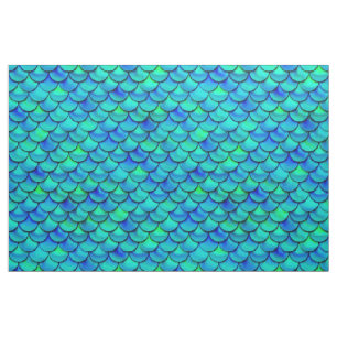 Tela Escalas azules de Aqua Falln