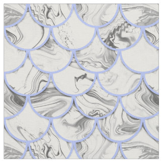 Tela Escalas de sirena gris