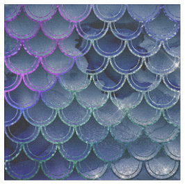 Tela Escalas de sirenas azules y moradas
