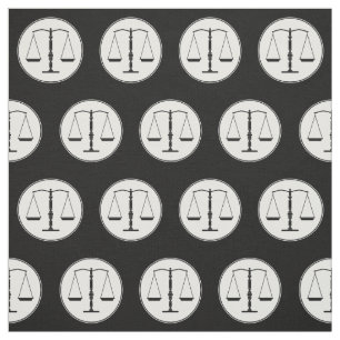 Tela Escalas del negro de la justicia