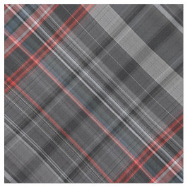 Tela escocesa negra y roja
