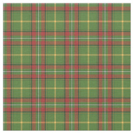 Tela escocesa verde del navidad