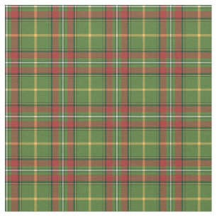 Tela escocesa verde del navidad