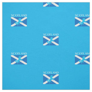 Tela Escocia, unicornio