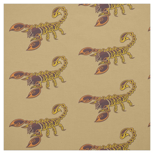 Tela Escorpión de nudo celta (Retal)