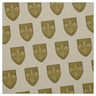 Tela Escudo de Armas de la Familia Fleur De Lis