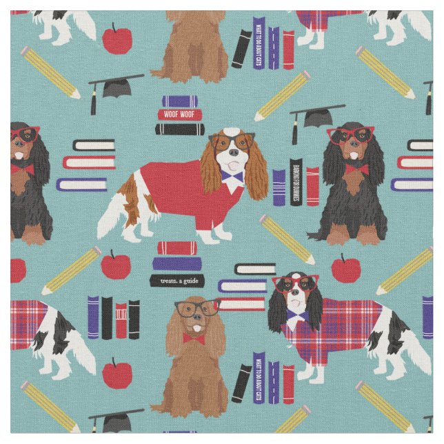 Tela Escuela de maestros Cavalier King Charles Spaniel (De cerca)