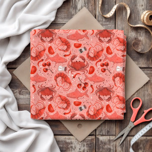 Tela Espectacular de mariscos de gran escala