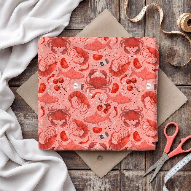 Tela Espectacular de mariscos de gran escala (Subido por el creador)