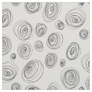 Tela espiral dibujada mano