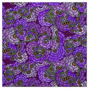 Tela Espirales de flores - Guay