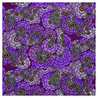 Tela Espirales de flores - Guay