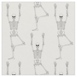 Tela esqueleto de yoga