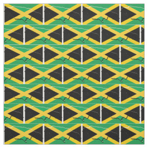 Tela Esquema del mapa de la bandera de JAMAICA