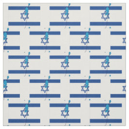 Tela Esquema del mapa de la BANDERA ISRAEL Patriótico