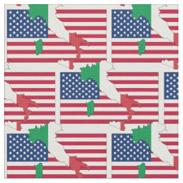 Tela Esquema del mapa ITALIANO de la bandera