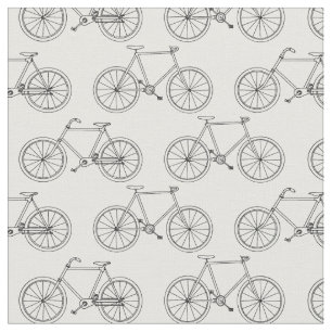 Tela Esquemas de bicicletas ilustradas Líneas de bicic