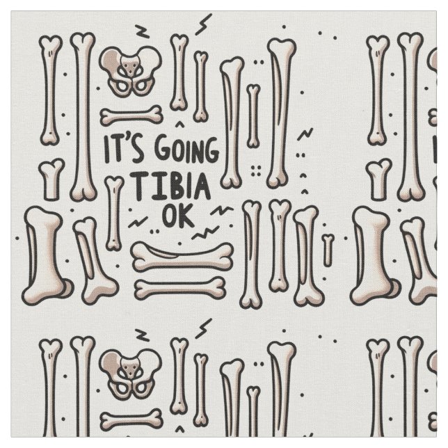 Tela Está bien en Tibia (De cerca)