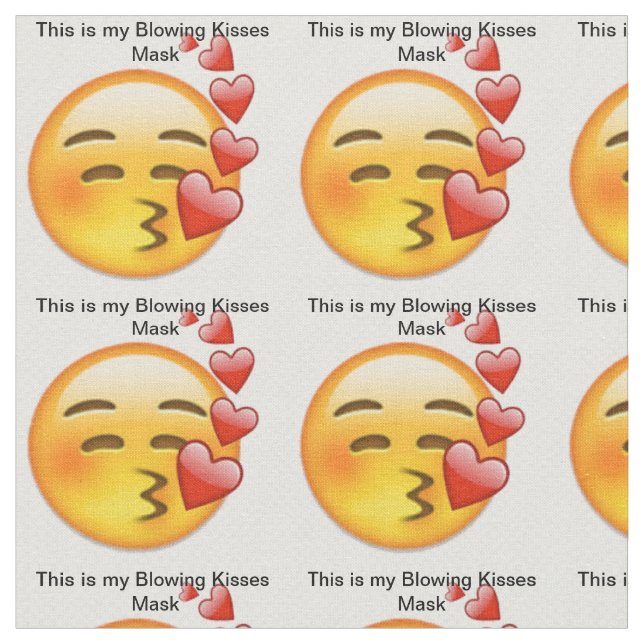 Tela Esta es mi máscara de besos fríos (De cerca)