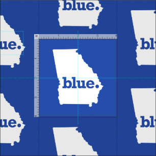 TELA ESTADO AZUL GEORGIA